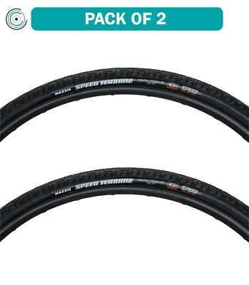 #ad Pack of 2 Maxxis Speed Terrane Tire Tubeless Folding Black Dual EXO Casing $122.00