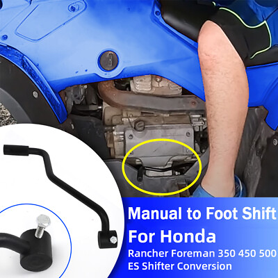 #ad #ad For Honda Foreman Rancher 350 450 500 ES Shifter Conversion Manual To Foot Shift $24.99