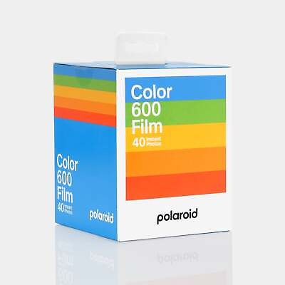 #ad Polaroid Color 600 Instant Film Five Pack $85.00