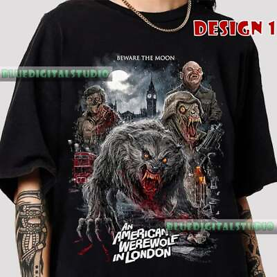 #ad American Werewolf in London Movie Soft T Shirt $22.46