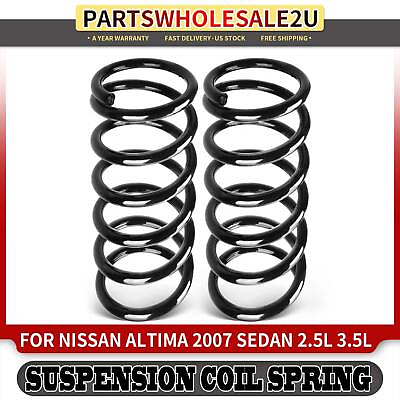 #ad Pair 2 Rear Left amp; Right Coil Springs for Nissan Altima 2007 Base SL 2.5L 3.5L $41.99