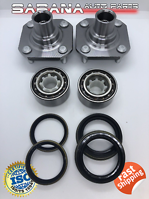 #ad *NEW* Set of 2 Front Wheel Hub and Bearing Kit for Toyota Tercel 91 99 Paseo $89.95