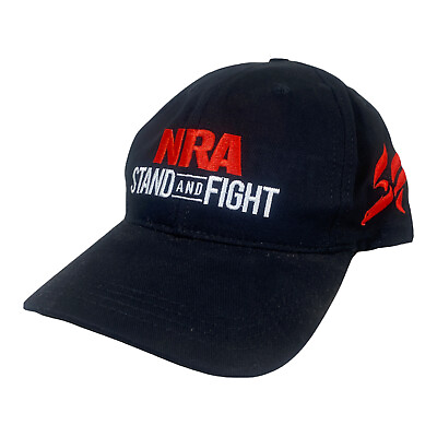 #ad NRA Stand And Fight Hat Baseball Cap Adjustable Made USA $10.99