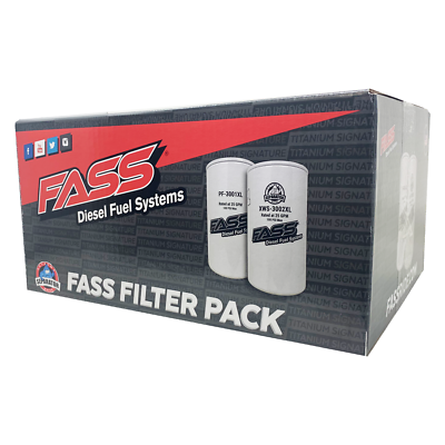 #ad FASS Fuel XL Filter Pack Contains 1 XWS 3002 XL amp; 1 PF 3001 XL #FP3000XL $56.05