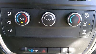 #ad Temperature Control AC Front Dash Mounted Dual Zone Fits 11 18 CARAVAN 347820 $74.99