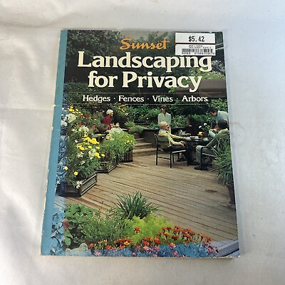 #ad Landscaping for Privacy Paperback By Sunset Books GOOD $4.00