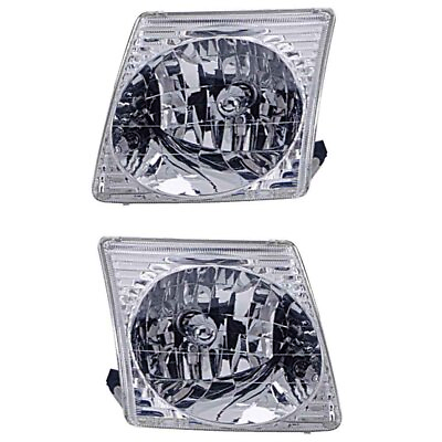 #ad For Ford Explorer Sport Trac 2001 2002 2003 2004 2005 Pair Headlights TCP $62.41
