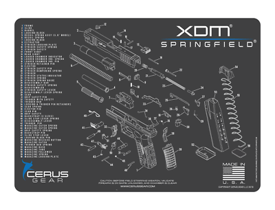 #ad For Springfield XDM Armorers Cleaning Mat Cerus Gear PREMIUM Made In USA $15.99