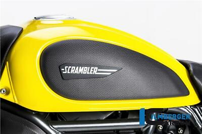 #ad Ilmberger Carbon Fibre Matt Tank Side Panels Covers Ducati Scrambler Icon 2019 GBP 492.00