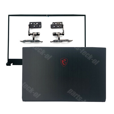 #ad New LCD Rear Top Lid Back CoverBezelHinges For MSI GF75 MS 17F1 MS 17F5 US $95.99