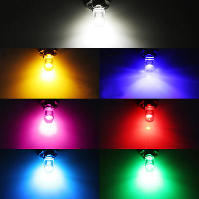 #ad 20x 12 24V LED License Plate Interior Light Bulb Multicolor T10 192 168 W5W etc. $8.89