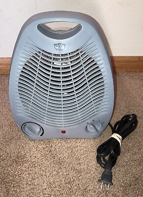 #ad Warm N Cozy Personal Space Heater Fan Portable Small Plastic Electric 7 Settings $28.00