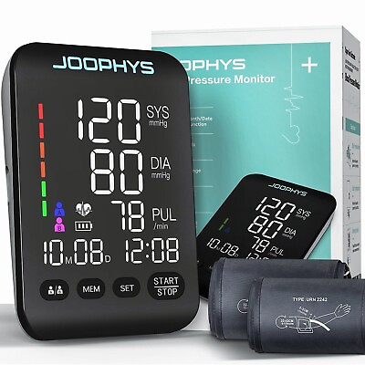 #ad Blood Pressure Monitor for Home Use Digital BP Machine Arm Type with Large LCD $16.95