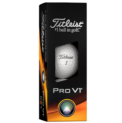 #ad Titleist PRO V1 RCT Golf Balls New Sleeve 3 Balls $26.98