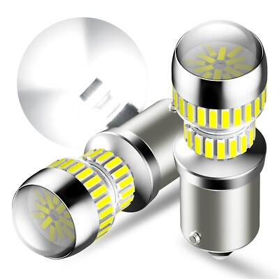 #ad 1156 AUXITO LED Light Reverse Error Canbus Free BA15S Backup 6500K Bulb White US $14.99