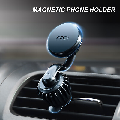 #ad For iPhone Samsung GPS Magnetic Car Air Vent Phone Holder Mount 360° Rotating $11.98