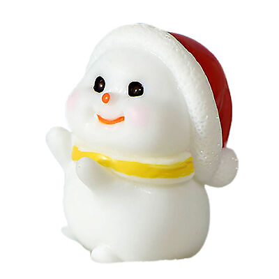 #ad Miniature Decor Exquisite Portable Santa Christmas Tree Mini Figurines $7.89