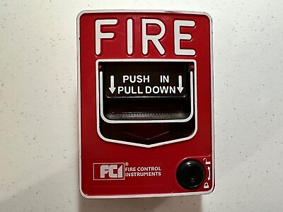 #ad Gamewell FCI MS 7A Fire Alarm Addressable Pull Station $24.61