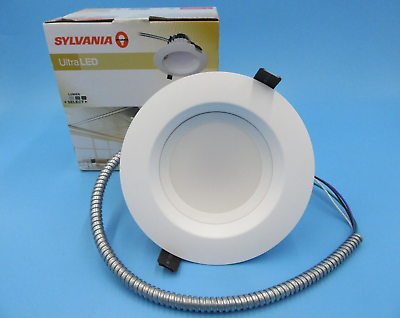 #ad $65 Sylvania 60749 Ultra LED 6 White Recessed Downlight Kit Indoor Outdoor $59.85