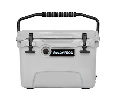 #ad Frosted Frog Cool Gray 20 Quart Cooler Heavy Duty Ice Chest $149.99