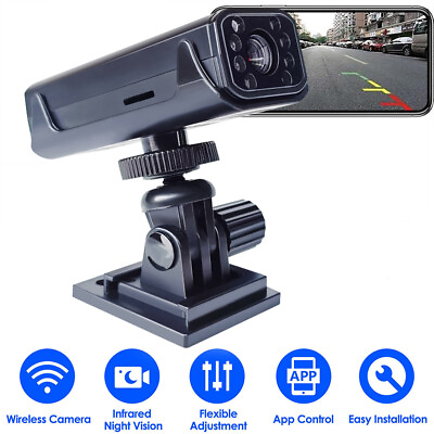 #ad Wireless Wifi Car Hitch Backup Camera Night Vision for Truck Trailer RV Camper $19.99
