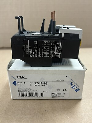 #ad XTOB016BC1 Overload Relay 12 16A Thermal Overload ZB32 16 Eaton ZB12 16 $95.00