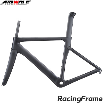 #ad AIRWOLF T800 Carbon Road Bike frame 700*23c Racing Bicycle Aerodynamic Rim Brake $500.00