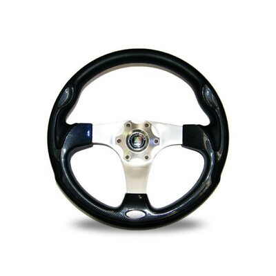 #ad Autotecnica Steering Wheel Monza Black Carbon 350mm ADR AU $155.00