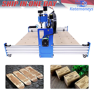 #ad 3 Axis CNC Router Engraver Engraving Cutting 4040 Wood Carving Milling Machine $413.96