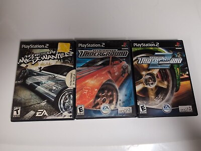 #ad Need for Speed: Most Wanted 2005 Underground 2003 And Underground 2 2004. $40.00