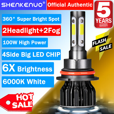 #ad For Nissan Pathfinder 1995 1998 LED Headlight Bulb High Low Beam Fog Light K9B $28.11