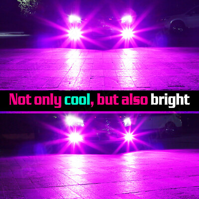 #ad 2x 14000K Purple LED Headlight Bulb Kit Fog Light For Chevrolet Camaro 2012 2015 $15.99