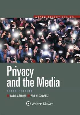 #ad Privacy and the Media Aspen Select Paperback By Daniel J. Solove GOOD $5.98