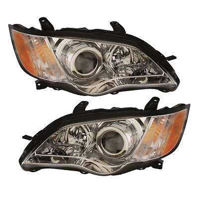 #ad Left Driver And Right Passenger Side Headlights Fit 08 09 Subaru Outback CAPA $231.03