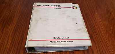 #ad Detroit Deisel Series MBE 9000 Service Manual 6SE 414 Mercedes Benz Power 2000 $179.95