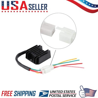 #ad 12V Universal 4 Wire Voltage Regulator Rectifier For Motorcycle Scooter ATV Boat $11.75