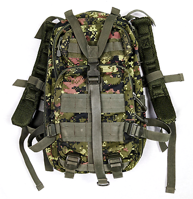 #ad YAKEDA Expandable Tactical Backpack Assault Pack Army Military Green Camouflage C $29.00