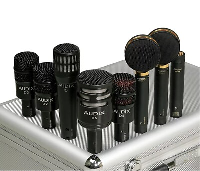#ad Brand New SEAL Audix Studio Elite 8 Microphone Pack $2200.00