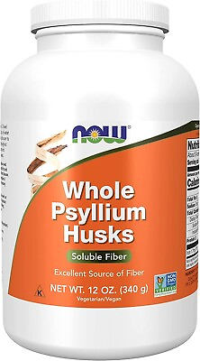 #ad Now Foods Whole Psyllium Husk Husks Soluble Fiber 12 ozEXP 11 2026. $10.95