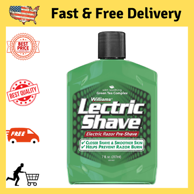 #ad #ad Williams Lectric Shave Electric Razor Pre Shave 7 Ounce $8.89