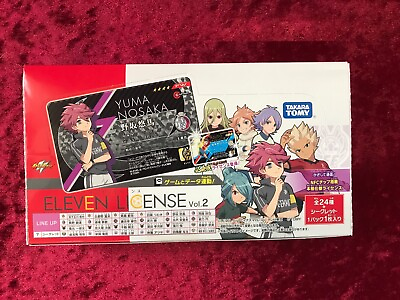 #ad Inazuma Eleven Eleven license Vol.2 BOX Card Game import anime japan $33.03