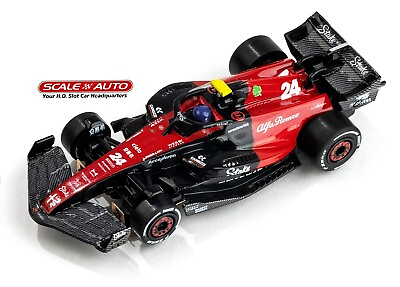 #ad AFX Mega G Alfa Romeo Formula 1 Guanyu FY 24 HO Slot Car #22084 NEW RELEASE $39.95