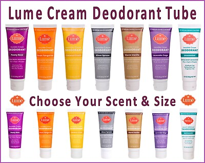 #ad Lume Cream Deodorant Tubes Original Formula amp; New You Choose Formula Scent Size $29.95