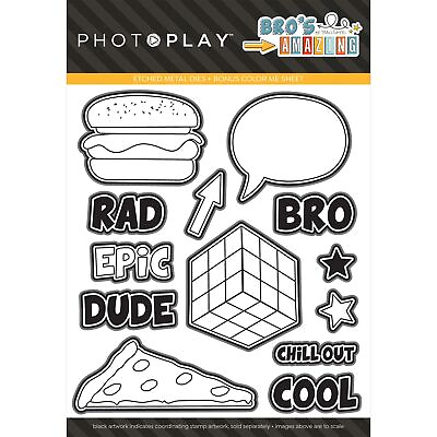 #ad PhotoPlay Etched Die Bro#x27;s Amazing $17.58