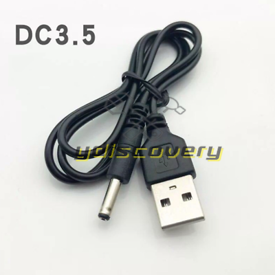 #ad USB to DC 3.5 Charging Cable Replacement for Foreo USB Charger Cord 50CM $1.49