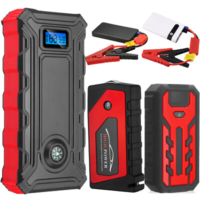 #ad 99800mAh 12V Car Jump Starter Portable USB Power Bank Battery Booster Clamp Lot $35.39