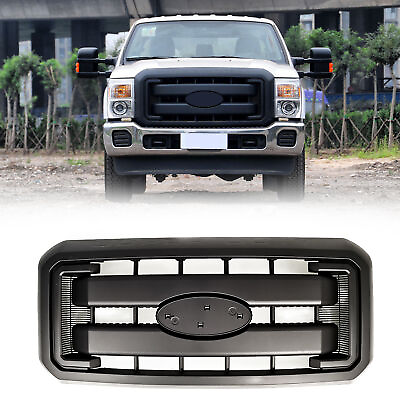 #ad Front Radiator Grill Grille for 2011 2016 F250 F350 F450 F550 Super Duty Black $229.99