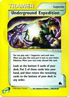 #ad Underground Expedition 140 144 Pokemon Skyridge Reverse Holo Card MP C $38.40