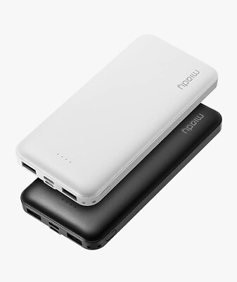 #ad #ad Miady 2 Pack 10000mAh Dual USB Portable Charger USB C Fast Charging Power Bank $25.00