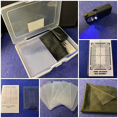 #ad All Angle’s Pre Grading Centering Tool Kit W LightPSA BCS SGC TCG MUST HAVE $19.99